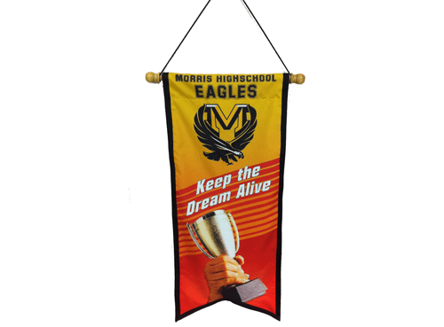 Morris High School Eagles Banner | Products | Podium Banners | Giant Printing