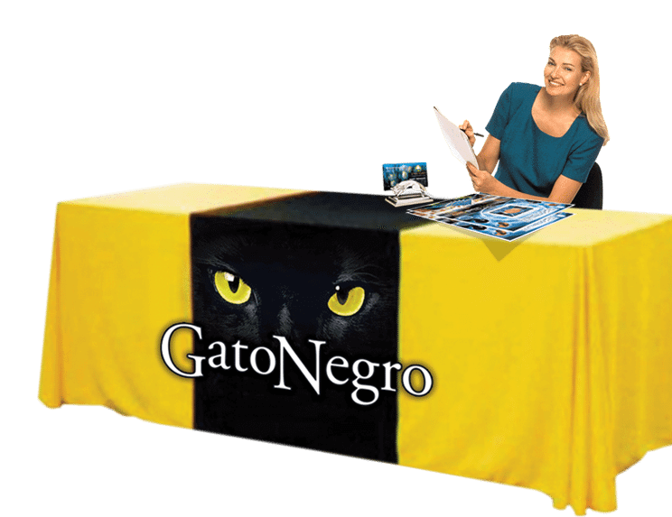 trade show tablecloth