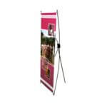 The X Display Banner | Custom Pull-Up Banner Displays | Custom Printed Fabrics | Trade Show Displays & Promotional Products | Austin, Texas Printing | Giant Printing