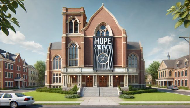 Custom Fabric Church Banners Giant Printing